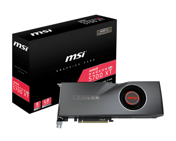 新品 未開封 MSI RADEON RX 5700 XT 8G - PCパーツ