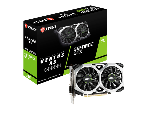 GeForce GTX 1650 D6 VENTUS XS OC