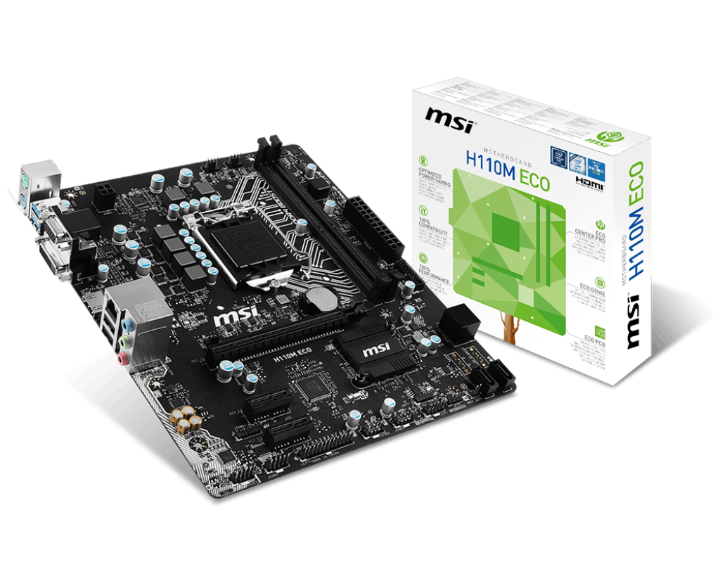 Specification H110M ECO | MSI USA
