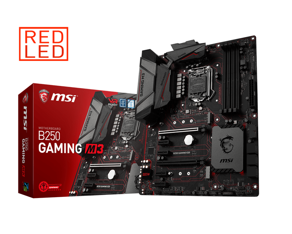 carte mère Msi B250 Gaming M3 avec processeur i5 6500