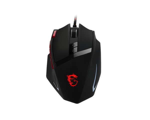 Brand New MSI Computer Interceptor DS200 Gaming USB Wired Mouse 