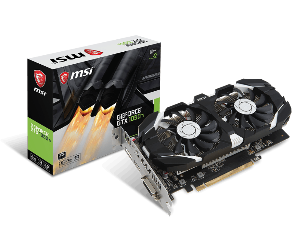 Specification GeForce GTX 1050 Ti 4GT OCV1 | MSI Global - The 