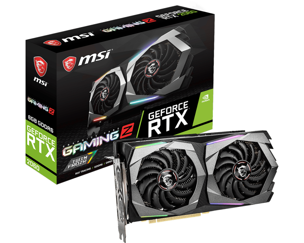 MSI GeForce RTX 2060 GAMING Z 6G MSI GeForce RTX 2060 GAMING Z 6G