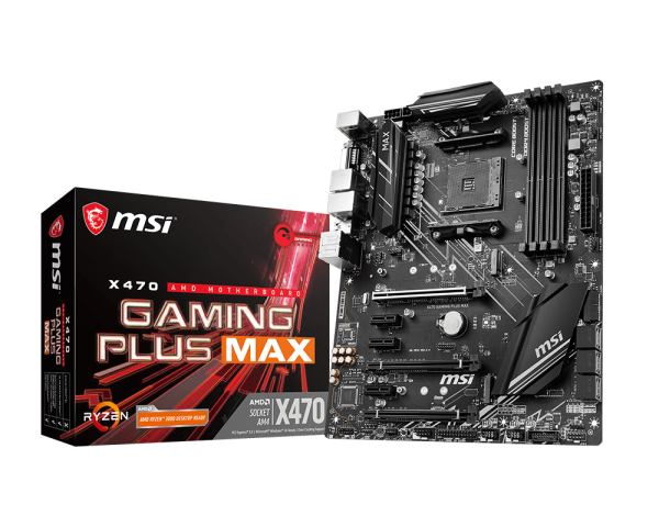 Carte mère Msi X470 Gaming Plus Max motherboard Socket AM4 ATX AMD X470