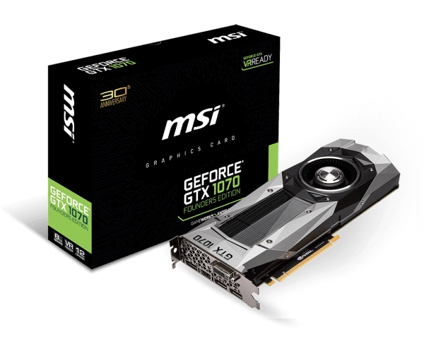 msi gtx 1070 founders edition