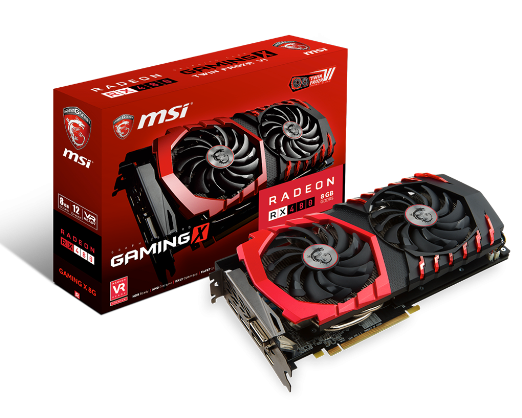 Overview Radeon Rx 480 Gaming X 8g エムエスアイコンピュータージャパン