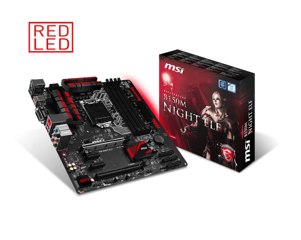 Msi b150m night elf какие процессоры поддерживает