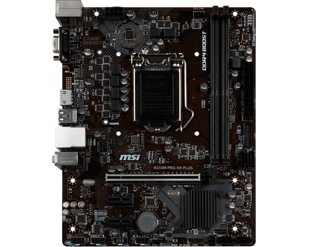 intel h310 主机板 h310m pro-vh plus