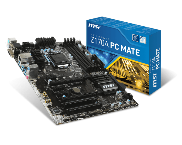 Overview Z170a Pc Mate Msi Usa