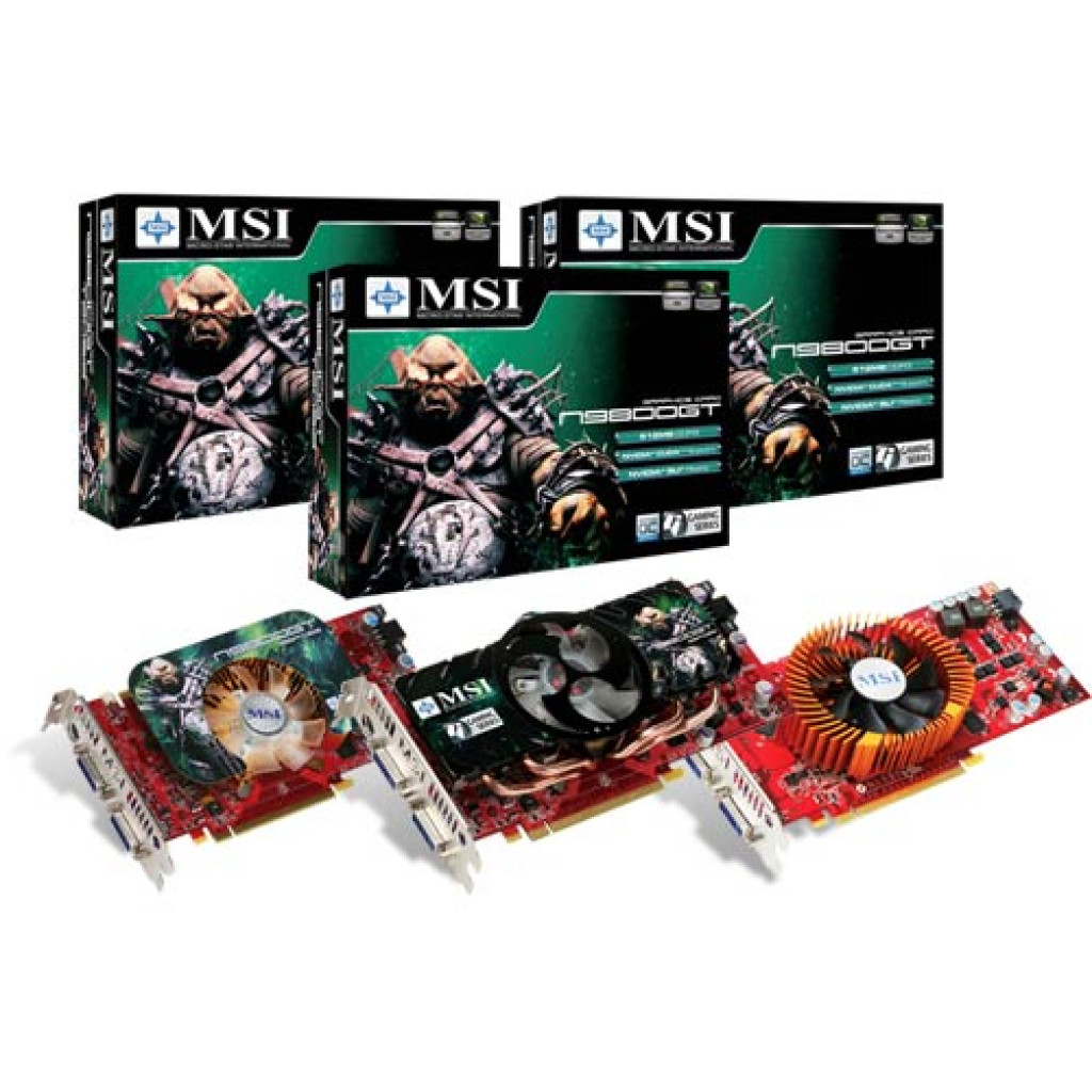 Specification N9800GT-T2D512 | MSI USA