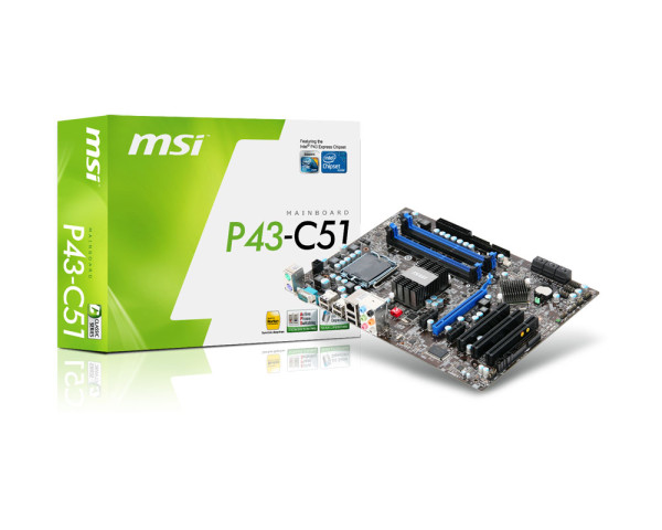 Driver msi p43-c51 motherboard Windows 7 x64