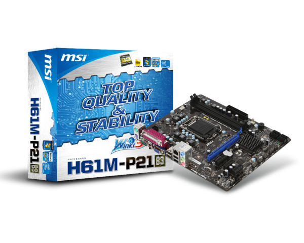 Overview H61M-P21 (B3) | MSI USA