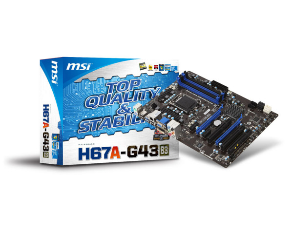 MSI H67A-G43 (B3) THX TruStudio PRO Driver UPDATE MSI H67A-G43 (B3) THX TruStudio PRO Drivers for Windows XP