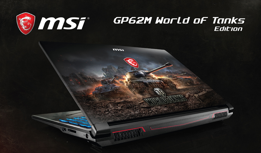 Ноутбуки для world of tanks. Ноутбук MSI gp62m World of Tanks Edition. Ноутбук MSI GP 62 World of Tanks Edition. MSI gp62 "World of Tanks Edition". Ноутбук игровой MSI gp62m 7rdx(WOT Edition)-1275r.