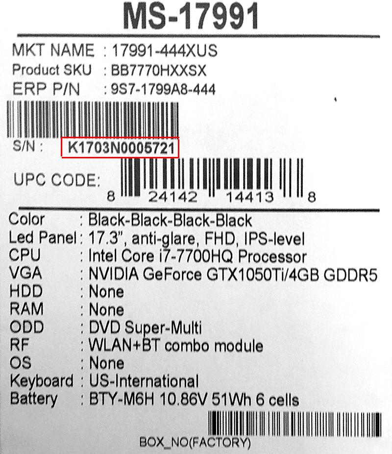 Serial Number Google Play Card Back Side